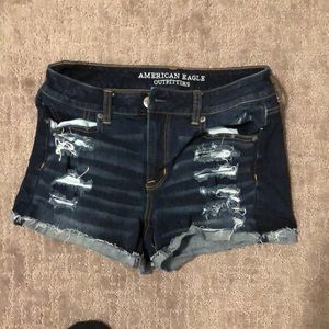 american eagle jean shorts